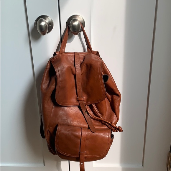 madewell backpack leather